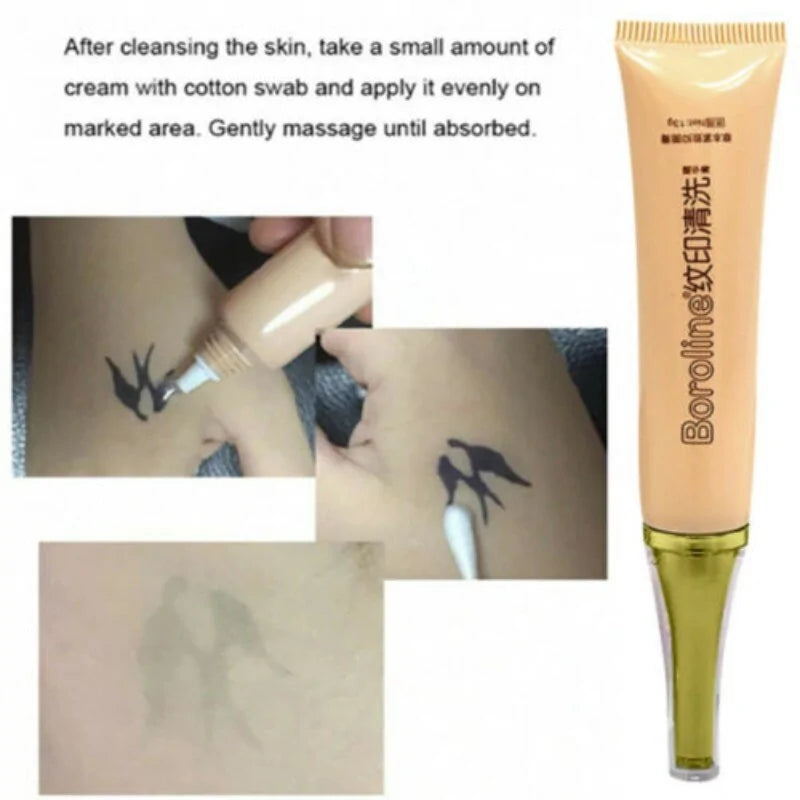 Permanent Tattoo Cream Removal