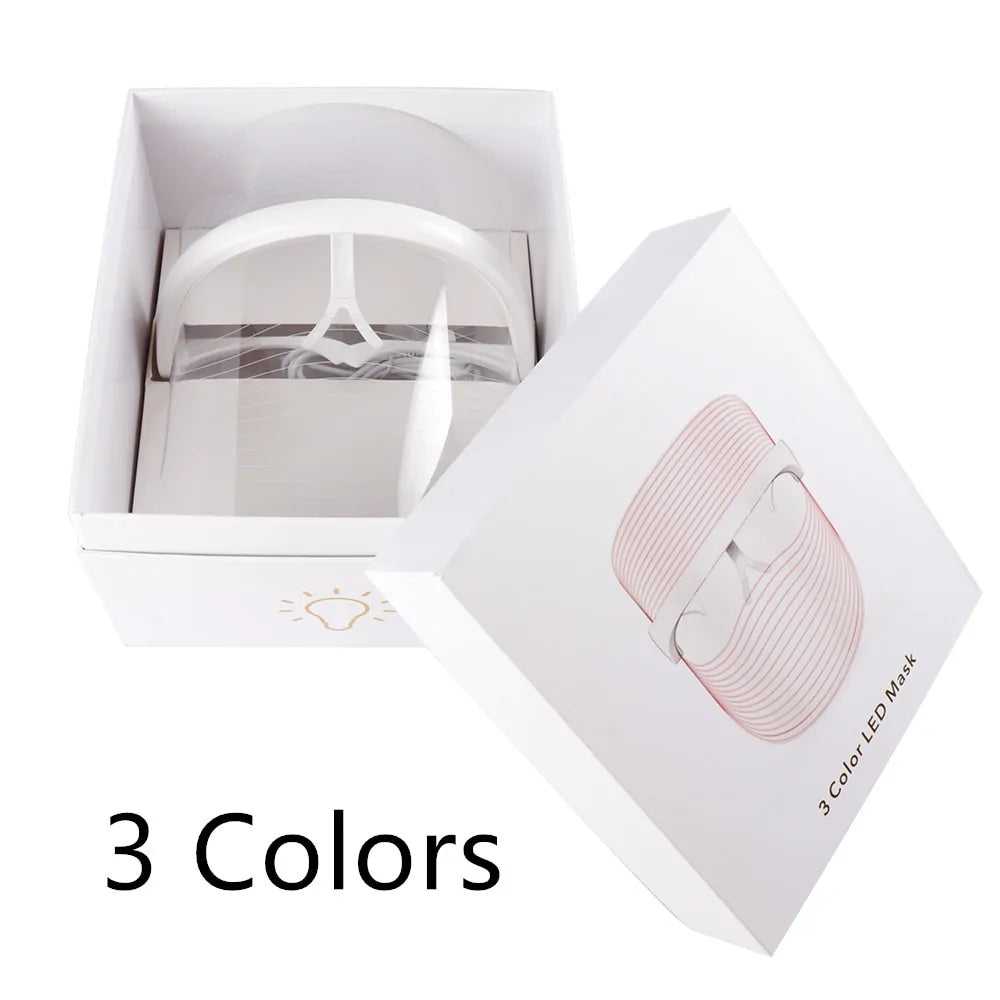 Therapy Face Mask 3 Colors LED Light Anti-aging