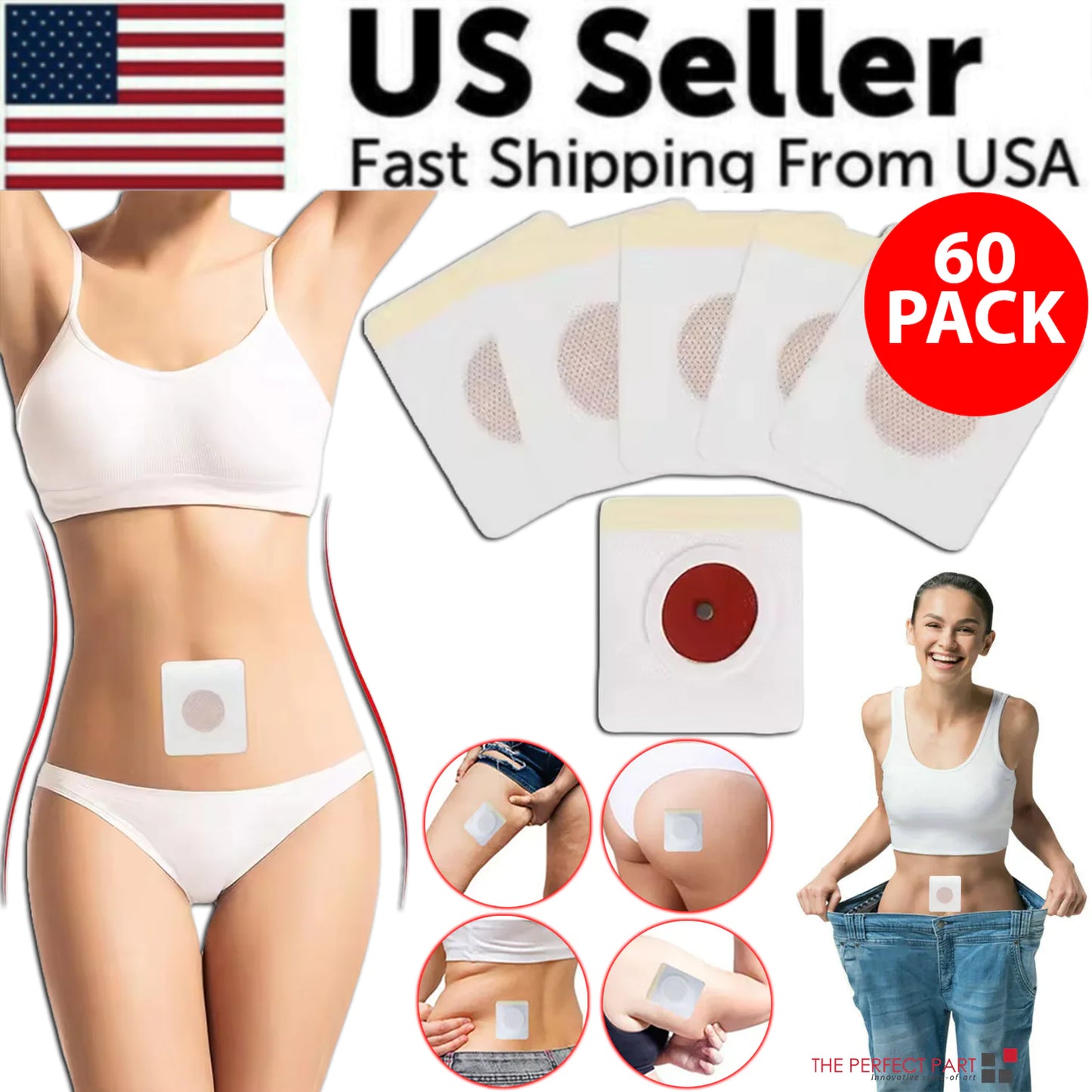 Weight Loss Slim Patches 60 Pcs