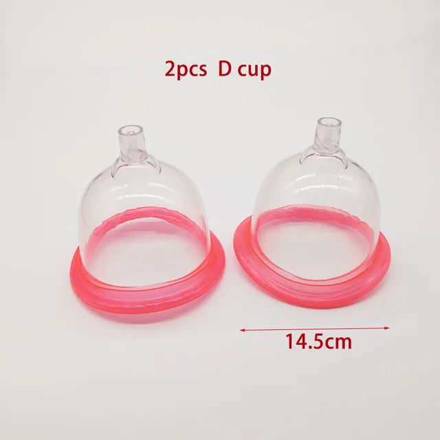 Body Shaping Vacuum Cupping Massager Therapy with Breast Enlargement Pump