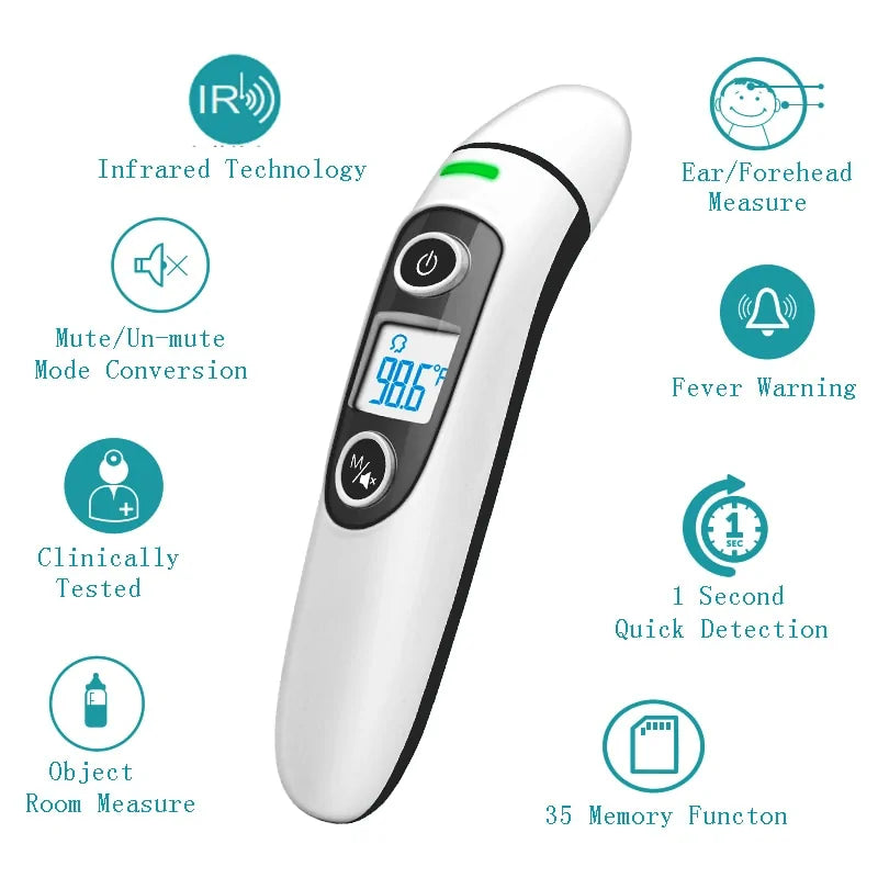 Health Care Baby Thermometer Digital Infrared IR