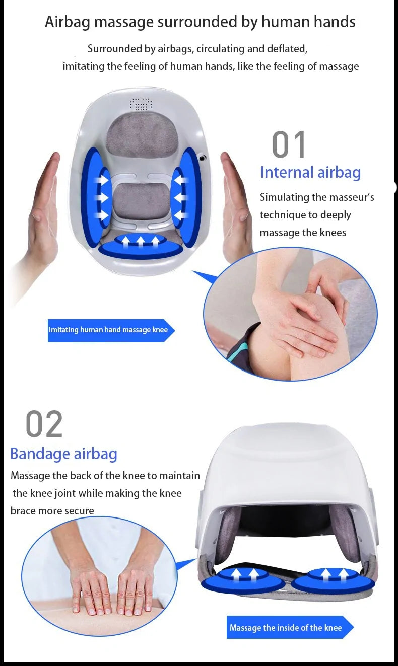 Intelligent Heated Knee Massager