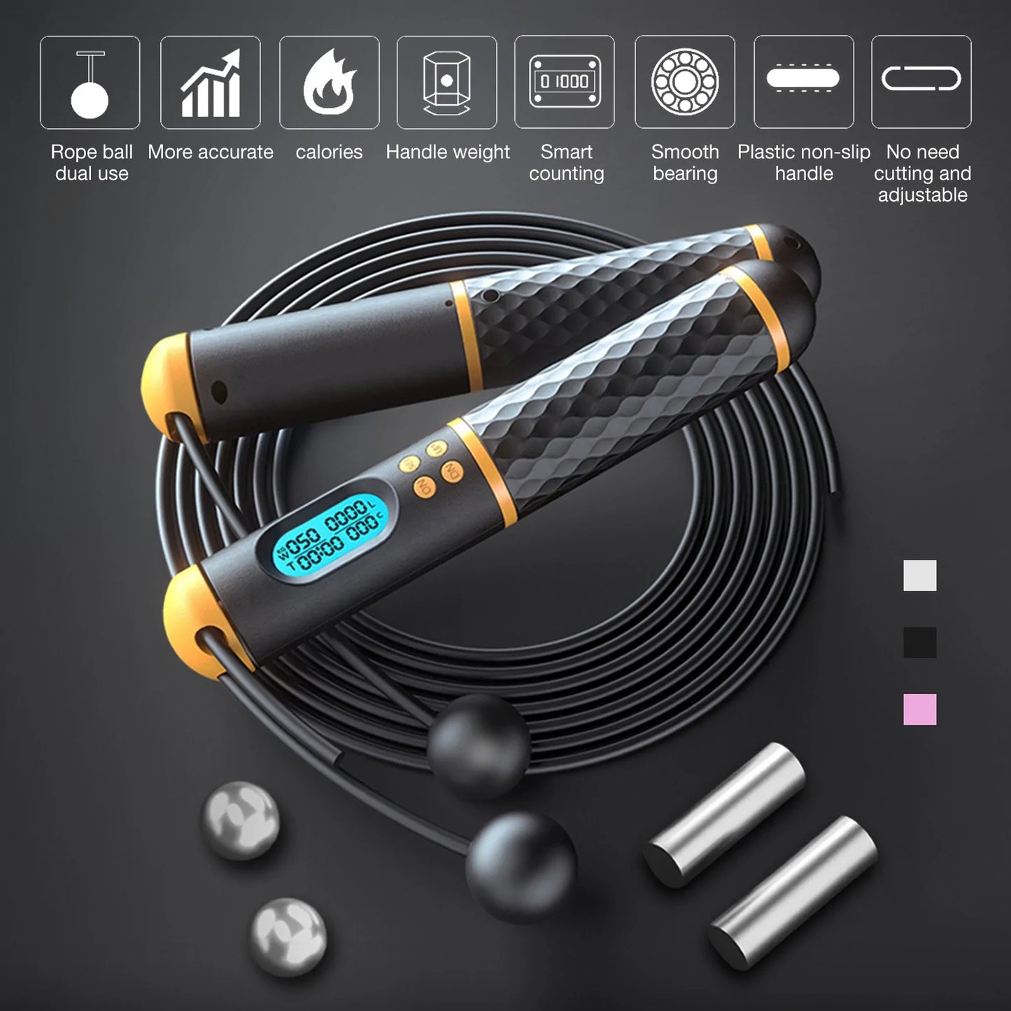 Weight Loss Counter Speed Digital Jump Rope