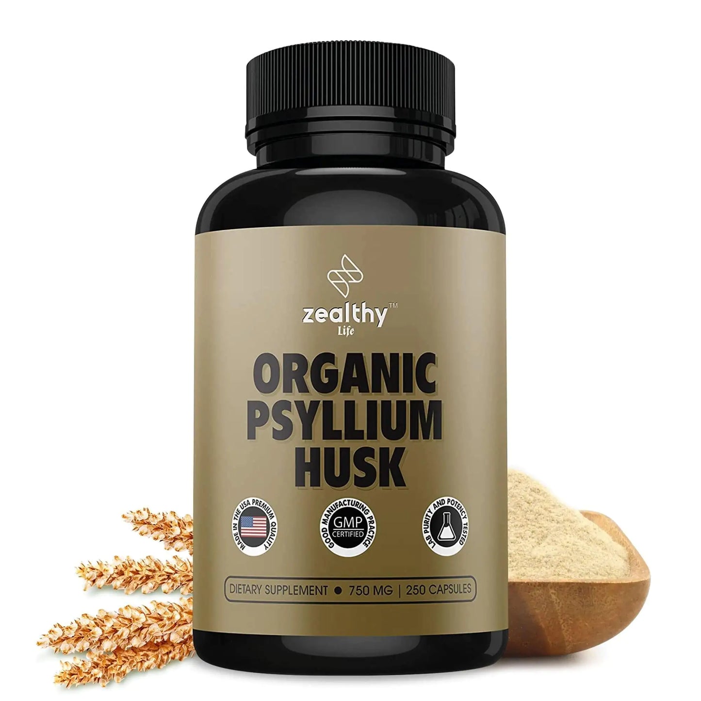 Vegan Husk Capsules All Natural Fiber Supplement