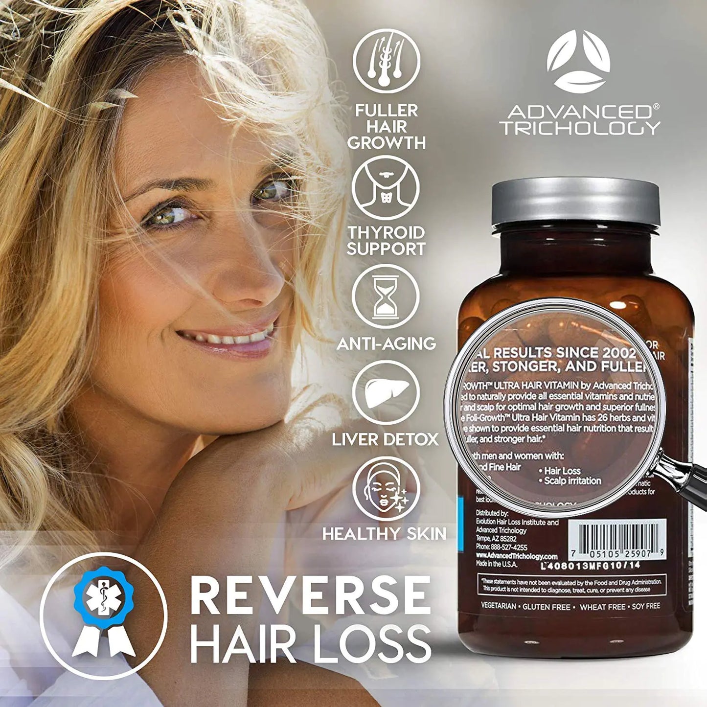 Hair Growth Supplement for Thicker Fuller Hair