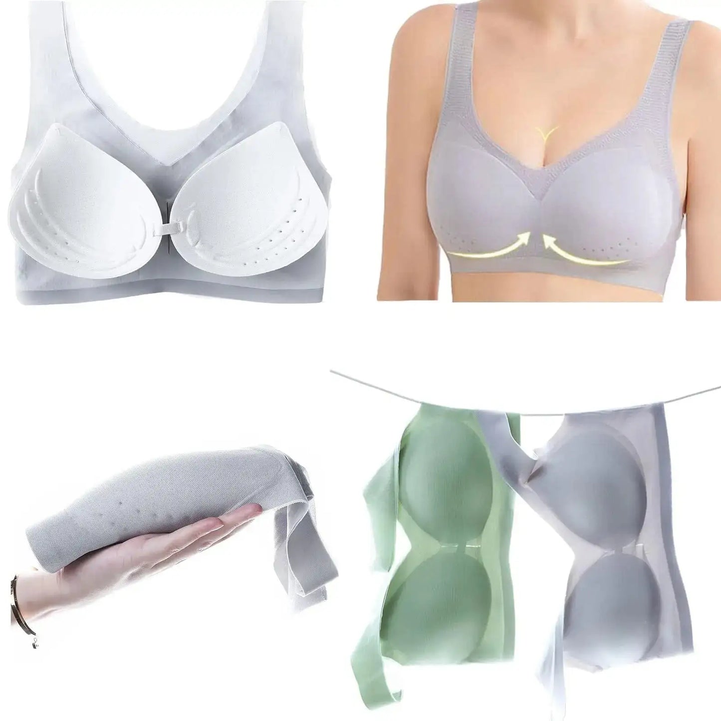 Ice Silk Detox and Lifting Bra