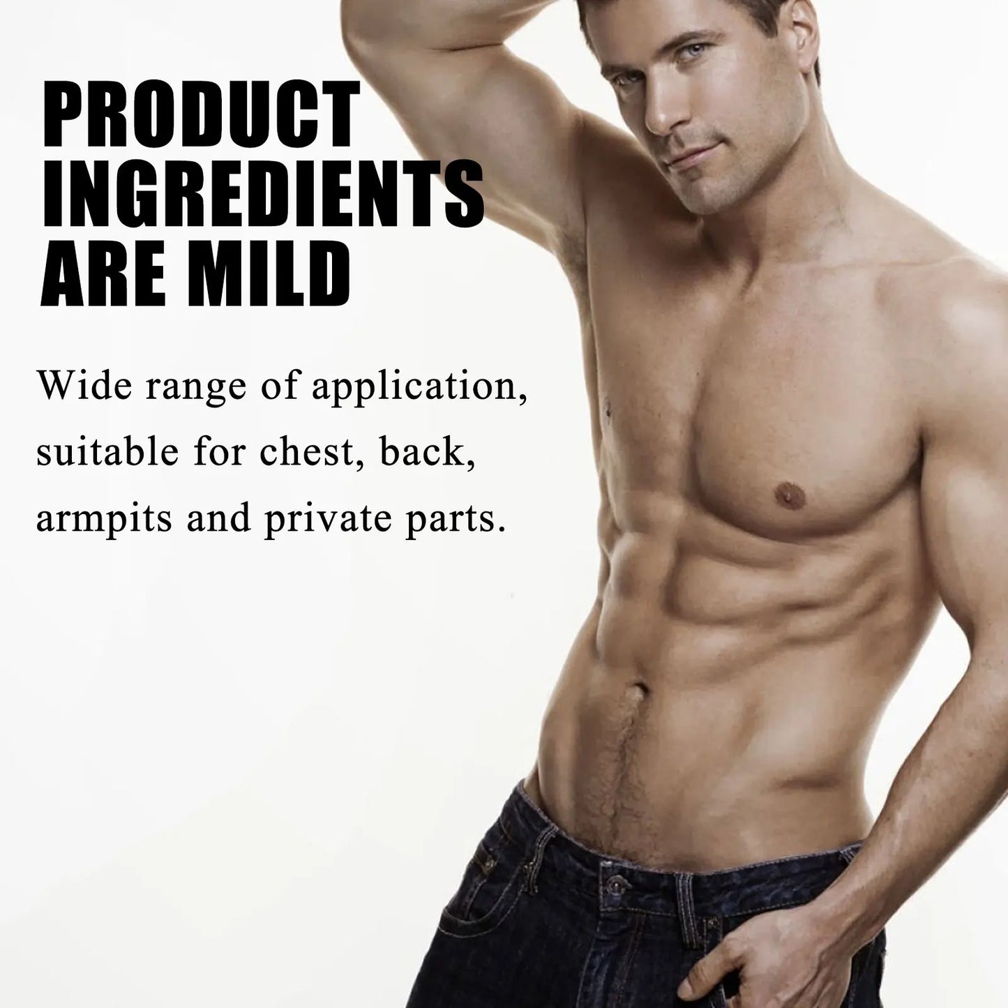 Men's Hair Removal Whole Body Depilatory Cream