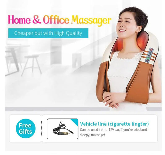 Massager Infrared Heated Kneading Car