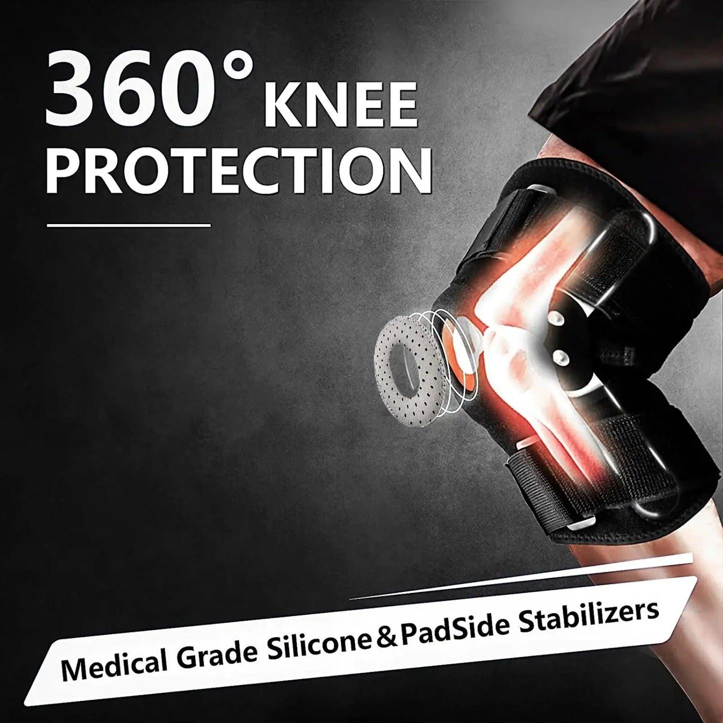 Knee Brace Hinged Support