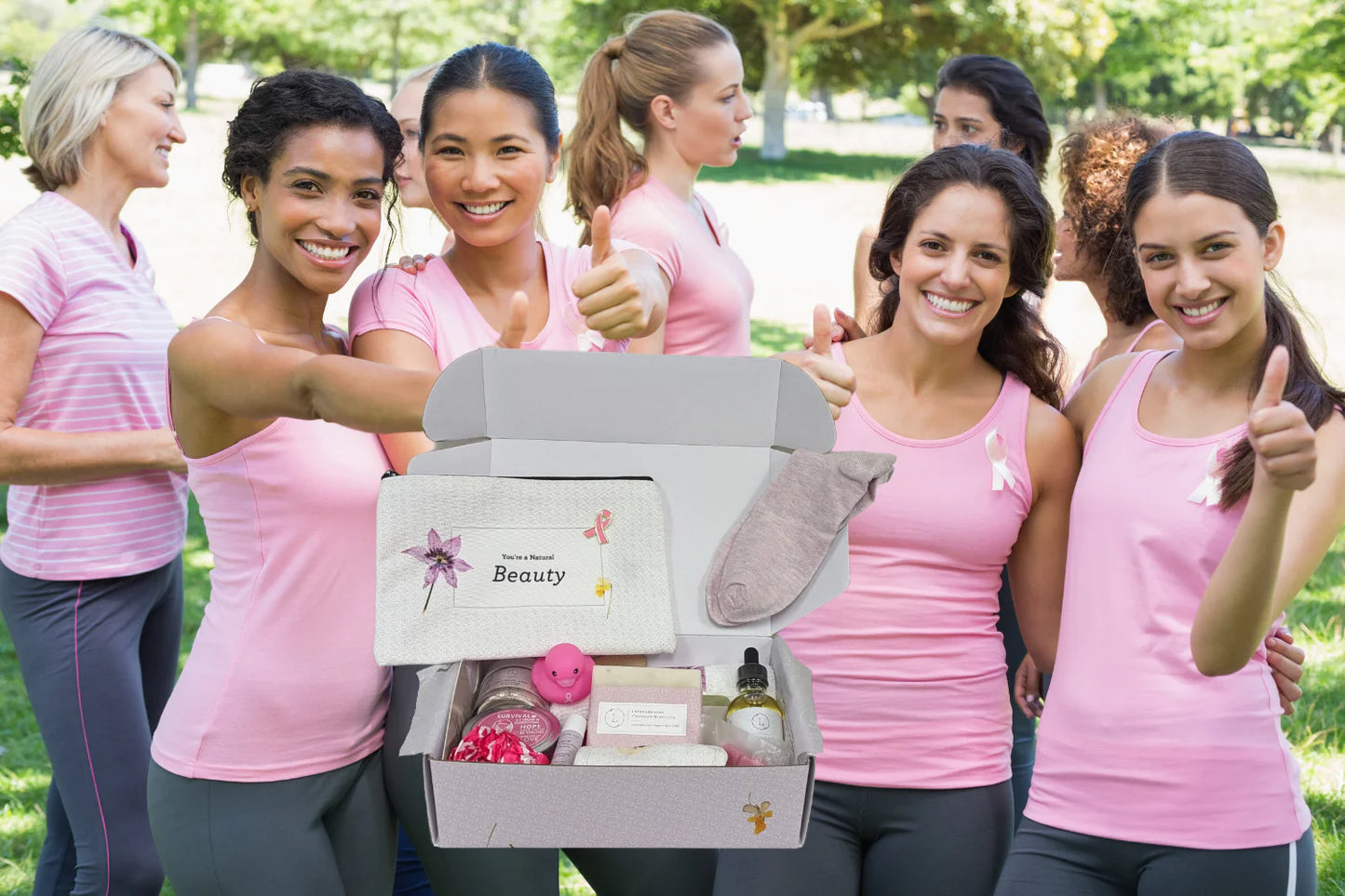 Breast cancer Awareness Gift Box