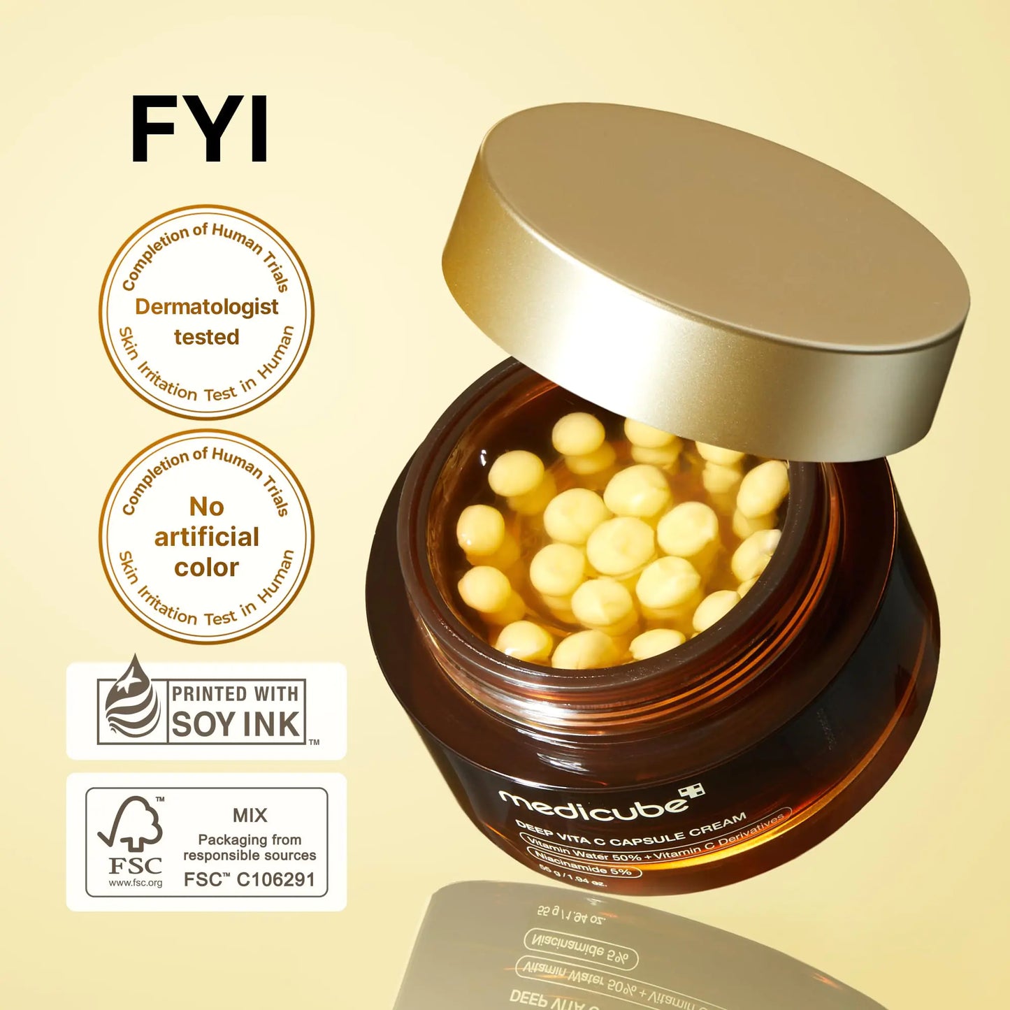 Vitamin C Golden Capsule Face Moisturizer