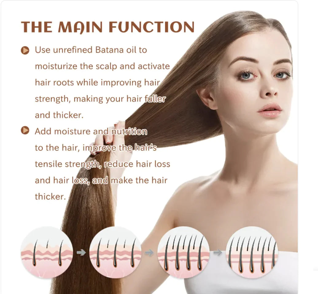 Batana Oil Hair Conditioner for Repairing Damaged Hair