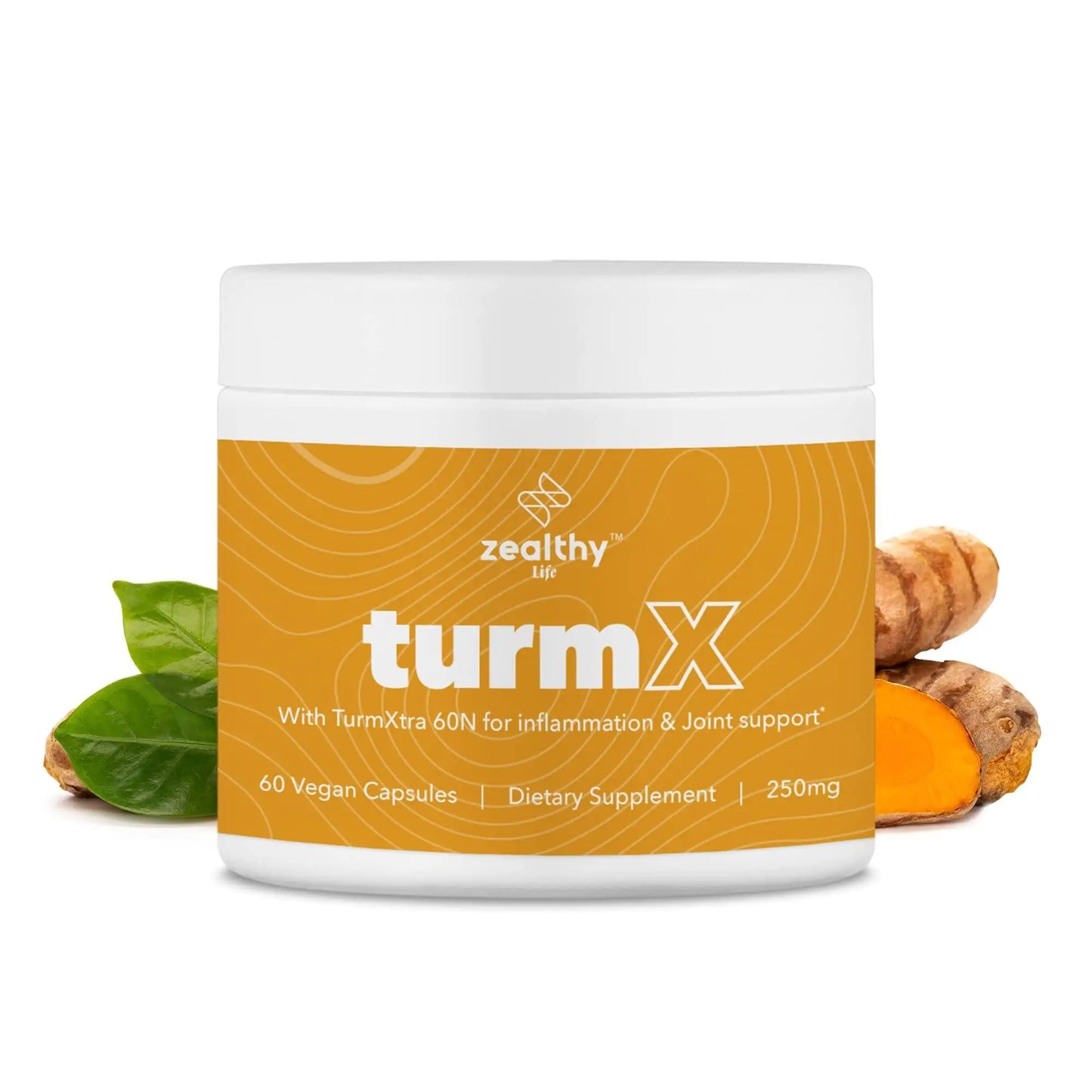 Turmeric Supplement Supports Joints, Immune System, Brain & Skin