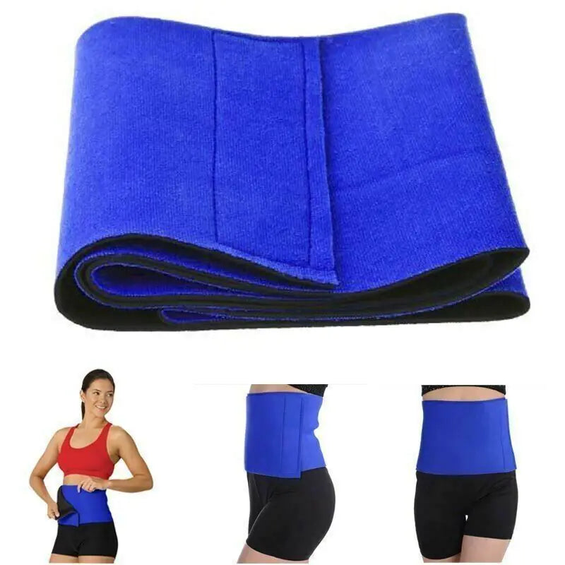 Waist Trimmer Belt Sweat Band Wrap