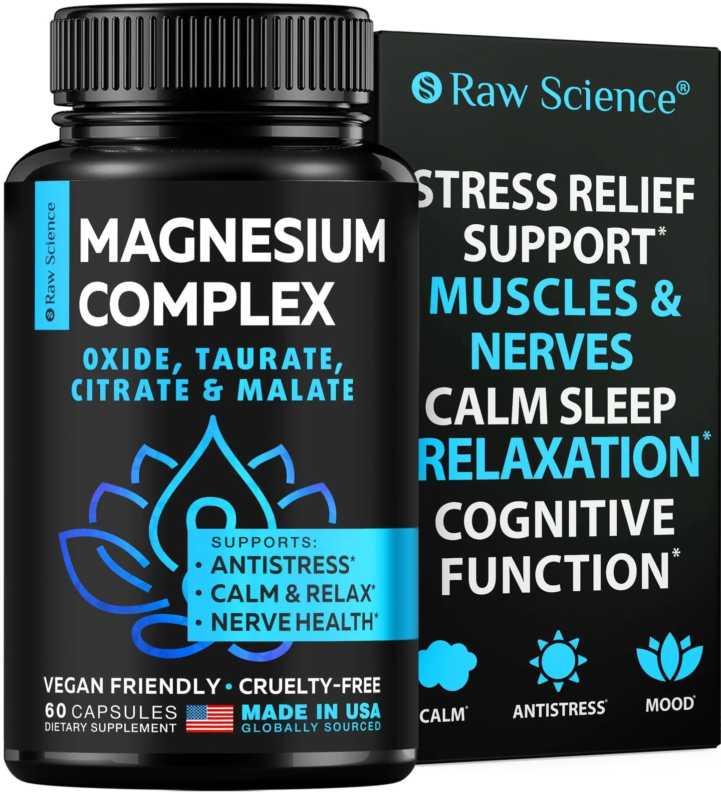 Magnesium Citrate Capsules Multi Magnesium Supplement