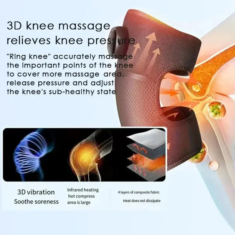 Knee Massage Pad Heating & Vibration