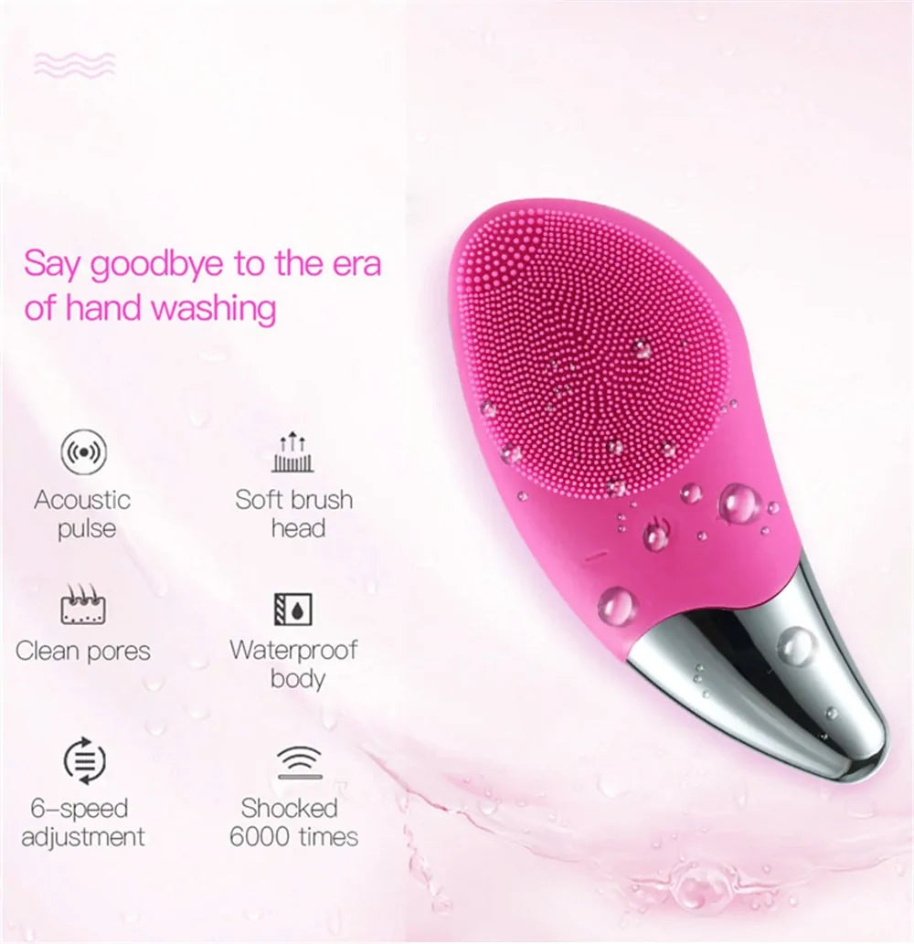 Mini Electric Facial Cleansing Brush